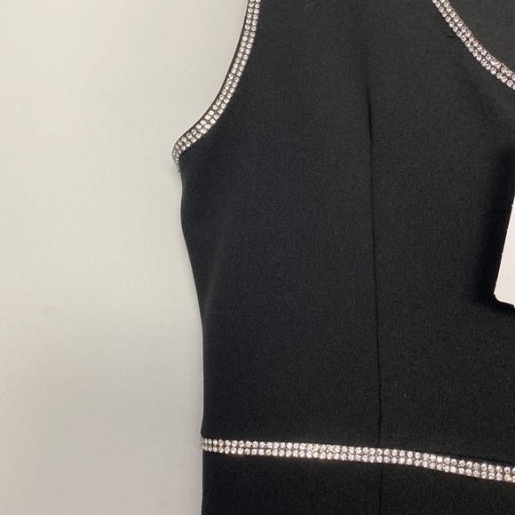 Le Chateau Rhinestone trimmed LBD NWT Small - Picture 6 of 7